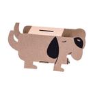 Cofre cachorro - Eu Amo Papelão