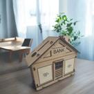 Cofre caixa Dinheiro Wood box Japones KAKEBO BANCO CASA R