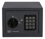 Cofre Digital Compacto Senha E Chave Aco 4l 15x20x15cm