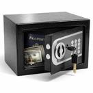 Cofre Digital Pequeno Uzticams Mini 17x24x17 cm com Chave