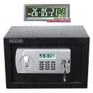 Cofre display eletronico digital - chave senha 20mm - 6kg - 8 litros -