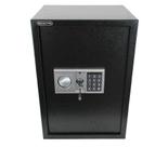Cofre eletrônico digital com teclado e prateleira 50en - preto