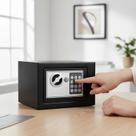 Cofre Eletrônico Digital Para Casa Escritório Senha e Chave