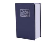 Cofre Metal Camuflado Porta Joias Guarda Valores Em Formato De Livro Dicionário Inglês Com Fechadura + Duas Chaves