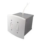 Cofre Tomada pequeno 1B tomada e Interruptor