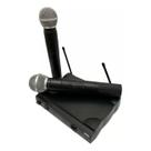 COIBEU Microfone Karaoke Profissional Sem Fio Duplo MAV-008 COIBEU Microfone Karaoke Profissional Sem Fio Duplo MAV-008