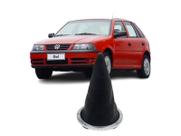 Coifa Alavanca de Câmbio Gol G3 1999 a 2005 Preto material ecológico com Aro Cromado Coifa Alavanca de Câmbio Gol G3 1999 a 2005 Preto material ecológico com Aro Cromado