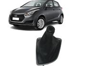 Coifa Alavanca de Câmbio Hb20 2013 a 2019 1.6 Preto com Base Cinza Coifa Alavanca de Câmbio Hb20 2013 a 2019 1.6 Preto com Base Cinza