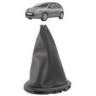 Coifa de Câmbio Citroen C3 2002 a 2012 Preta com Base e Aro