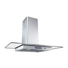 Coifa de Parede 80cm Vidro Reto Duto Slim Fogatti Inox Coifa de Parede 80cm Vidro Reto Duto Slim Fogatti Inox