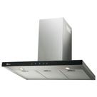 Coifa de Parede Digital Fischer Infinity Touch 90cm Vidro Preto