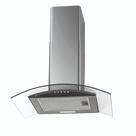 Coifa de Parede Fischer Fit 60cm com Vidro Curvo Inox Coifa de Parede Fischer Fit 60cm com Vidro Curvo Inox