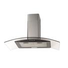 Coifa de Parede Fischer Fit 90cm com Vidro Curvo Inox