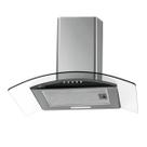 Coifa de parede fischer inox escovado 220v talent fit line 60cm vidro