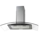 Coifa de Parede Fit 90 Cm Com Vidro Fischer Preto 110V