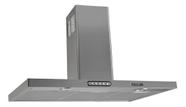 Coifa de Parede Inox 90cm com Iluminação 127V Design Retangular, Potente e Silenciosa