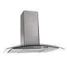 Coifa De Parede Nardelli Vidro Curvo Duto Slim 70cm Inox 220V