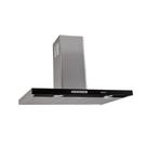 Coifa de Parede Retangular 75cm Slim Terim Preto com Inox Coifa de Parede Retangular 75cm Slim Terim Preto com Inox