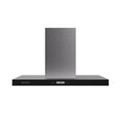 Coifa elettromec vetro de ilha em inox 90cm 220v cfi-vtr-90-vp-2atb