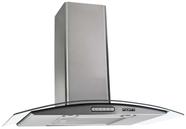 Coifa Exaustor de Parede 70cm Vidro Curvo Fogatti