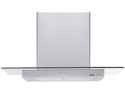 Coifa Flat Philco PCO90I 90cm Led Vidro Inox Exaustor e Depurador 110V