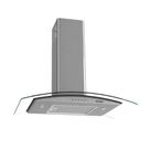 Coifa fogatti parede 75 cm vidro curvo kromanox 220v 46000175