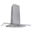 Coifa Ilha 90cm Vidro Reto Nardelli Inox Coifa Ilha 90cm Vidro Reto Nardelli Inox