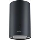 Coifa Ilha Quartzo Redonda 35Cm Preta TP3522PT Suggar 220V