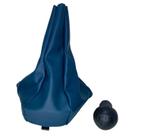 Coifa Manopla Cambio Doblo 2002 2003 2004 2005 2006 Azul