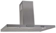 Coifa Parede 90cm Retangular Duto Fogatti Slim Inox