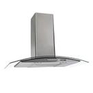 Coifa Parede Depurador Fogatti Slim Inox 75cm Vidro Curvo 4 á 6 Bocas