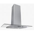 Coifa Terim Ilha Vidro Reto Inox 75 cm Inox 220V