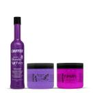 Coiffer Kit Blonde Fairy 3 Unidades Matização, Hidratação e Alinhamento para Cabelos Loiros e Dourados