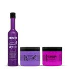 Coiffer Kit Blonde Fairy 3 Unidades Matizador e Desamarelador para Cabelos Loiros, com Mechas e Grisalhos Coiffer Kit Blonde Fairy 3 Unidades Matizador e Desamarelador para Cabelos Loiros, com Mechas e Grisalhos