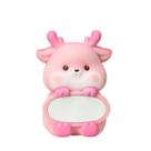 Coin Bank Cute Deer Home Piggy Bank com quadro de mensagens de 19 cm