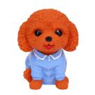 Coin Bank Cute Dog Cartoon PVC para decoração de casa de crianças