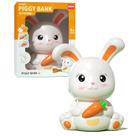 Coin Bank Cute Rabbit PVC Bunny Money Economize 15,4 x 20,4 cm