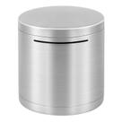 Coin Bank Home Cofrinho doméstico de aço inoxidável 15x15cm