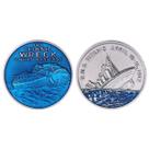 Coin Titanic Ship em memória de Rms Anime 4cm 30g Alloy