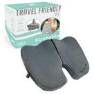 Cojín para Asiento Cushy Tushy Premium Plegable para Alivio de Dolor en Viajes