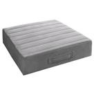 Cojín para sofá Codi 61x61x13 cm Espuma de alta densidad Gris