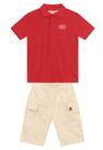 Cojunto de Bermuda Infantil Menino Brandili