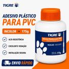 Cola Adesivo Incolor Cola Para Cano Pvc 175g Tigre Cola Adesivo Incolor Cola Para Cano Pvc 175g Tigre