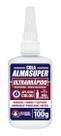 Cola Almasuper 100g Instantanea Madeira Plastico Caixa C/ 12