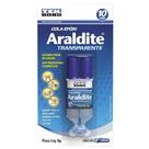 Cola Araldite Transparente 5 Minutos Seringa 6g Embalagem com 12 Unidades - TekBond