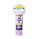 Cola Bastão 9g Com Ponteira Divertida Joyful BRW Arco-Íris