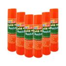 Cola Bastão Escolar secagem rápida kit com 6 unidades de 10g