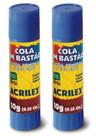 Cola Bastão Escolar10g Kit 2 Unidades Lavável Original Cola Bastão Escolar10g Kit 2 Unidades Lavável Original