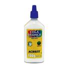 Cola Branca Escolar Liquida Lavável Acrilex 100g Original