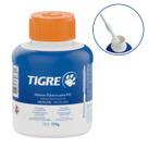 Cola cano pvc adesivo plástico frasco pincel 175g tigre